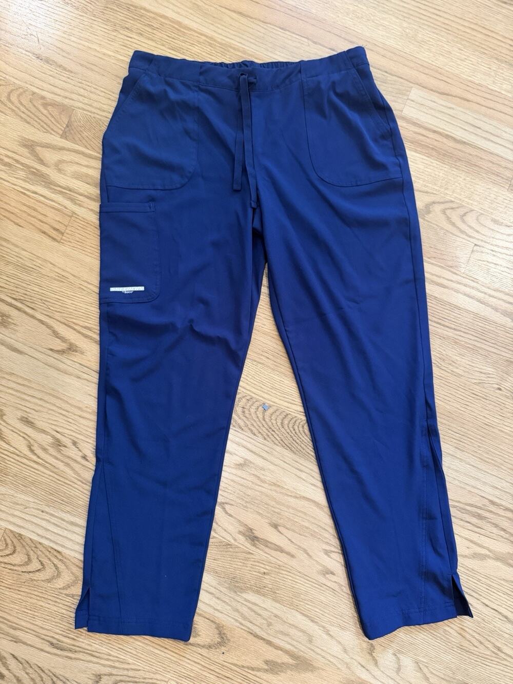 SKECHERS BARCO NAVY BLUE SCRUB PANTS WOMEN'S SIZE L